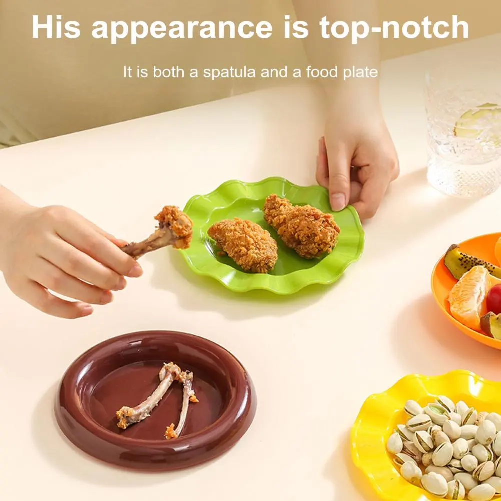Cartoon Shape Tableware Hamburger-shaped Dipping Dishes Set for Parties Kitchen Accessories Bone Discard Bowl Condiment for Food