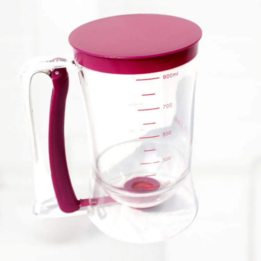 Pancake Maker with Measuring Label Bpa-free Pancake Batter Dispenser with Measuring Label Easy Pour for Baking for Waffles