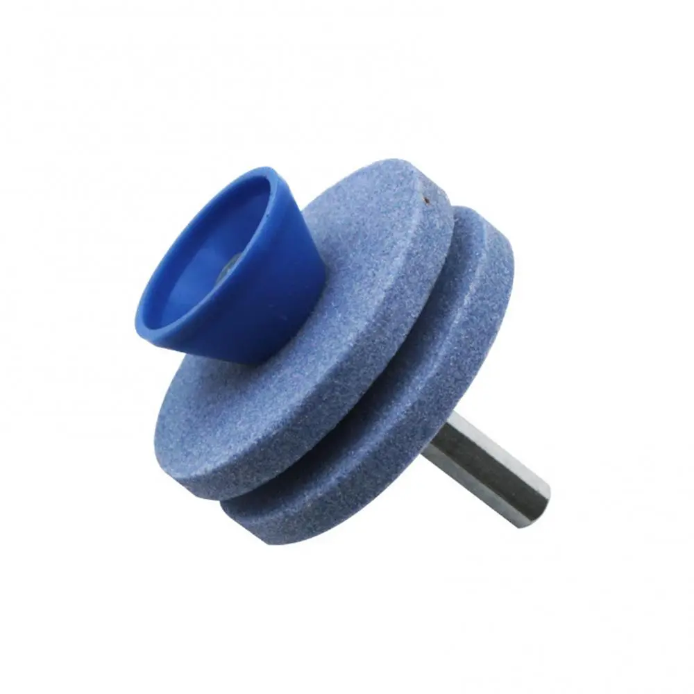 Sharpening Stone Grindstone Sharpener Lawn Mower Blade For Power Hand Drill Knife Hot Sale Grinding Tool Garden