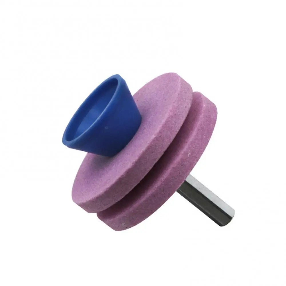 Sharpening Stone Grindstone Sharpener Lawn Mower Blade For Power Hand Drill Knife Hot Sale Grinding Tool Garden