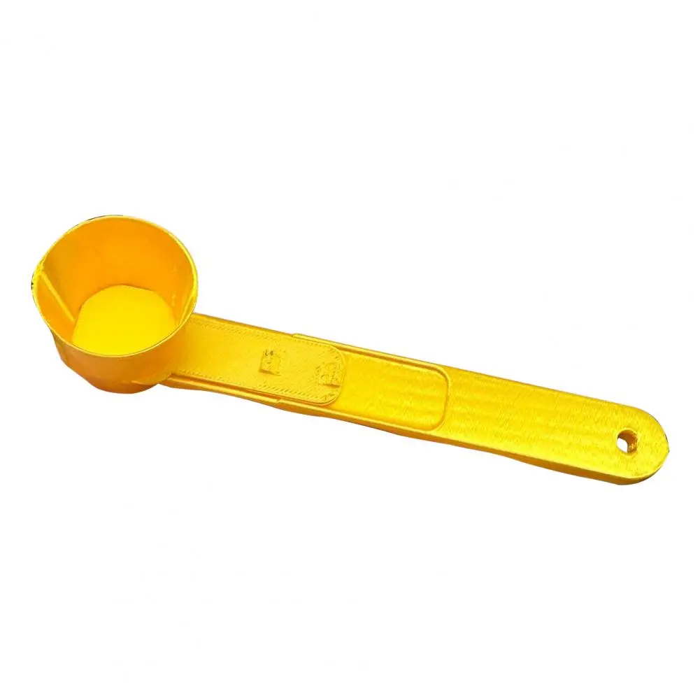 Coffee Bean Measuring Spoon Leakproof Powder Spoon with Built-in Funnel for Exact Measuring of Baking Supplements for Protein