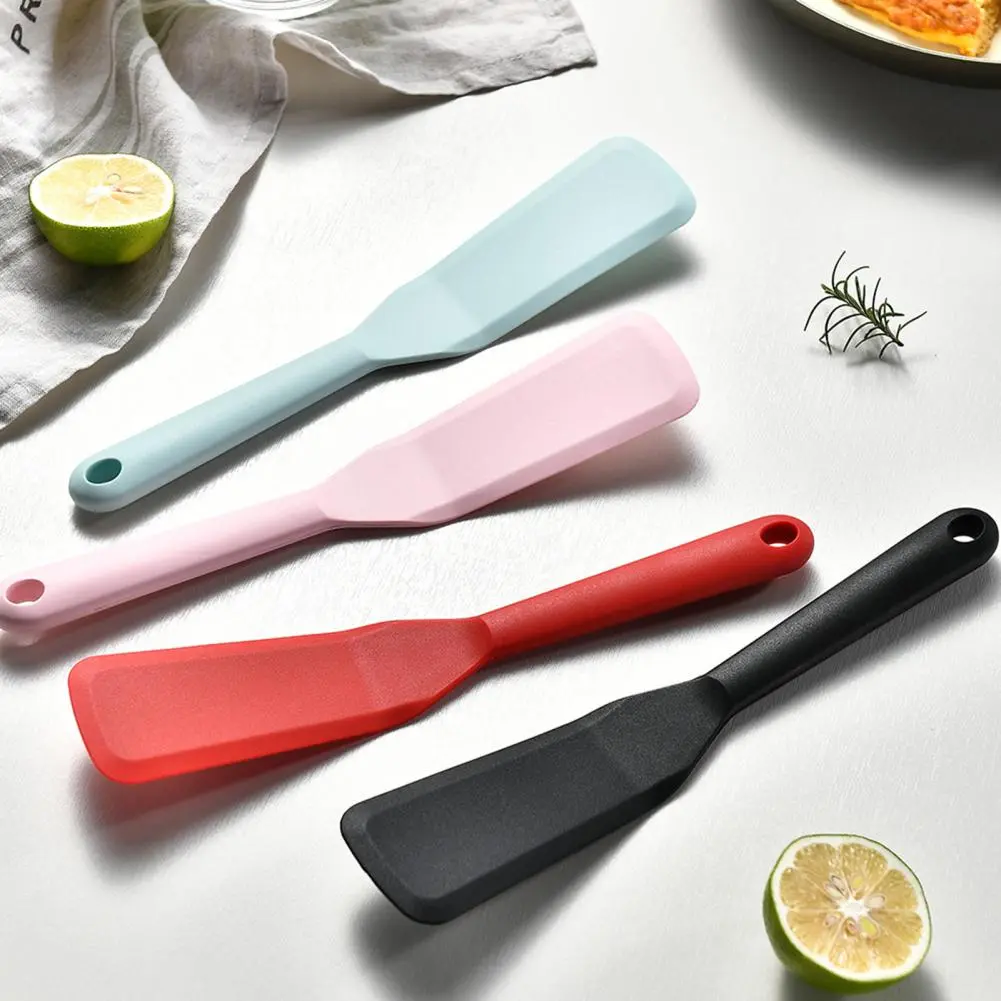 High Temperature Resistant Spatula High-quality Silicone Small Shovel Heat-resistant Non-stick Spatula for Kitchen Use Bpa-free