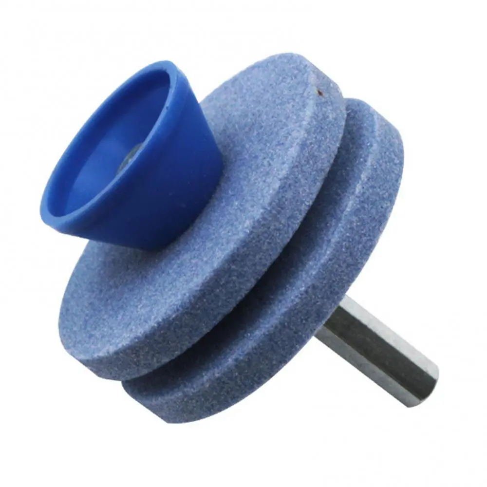 Sharpening Stone Grindstone Sharpener Lawn Mower Blade For Power Hand Drill Knife Hot Sale Grinding Tool Garden