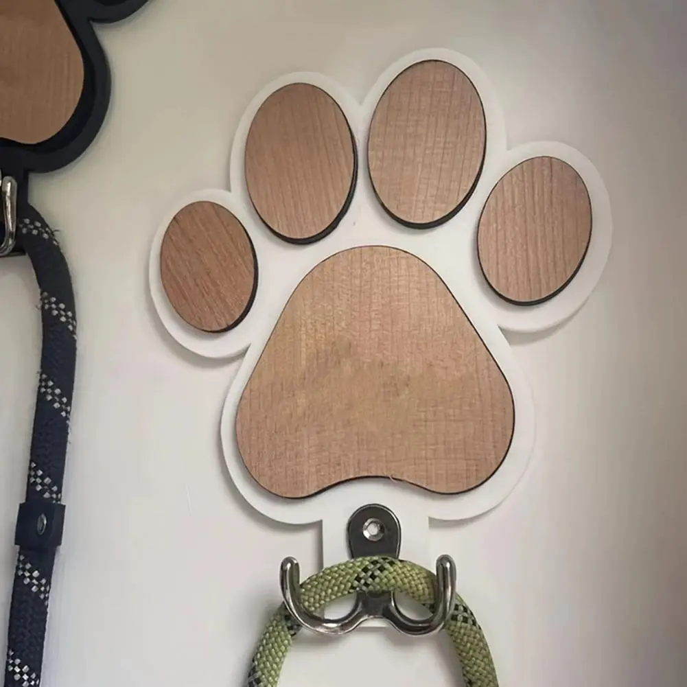 Sturdy Punch-free Hangers Cat Claw Pattern Wall Mounted Hanger Strong Load-bearing Hook for Home Office Organization Functional