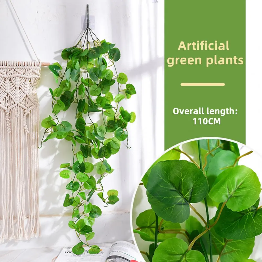 Indoor Outdoor Artificial Plants Realistic Hanging Artificial Green Plants for Indoor Outdoor Decor Uv Resistant for Wedding