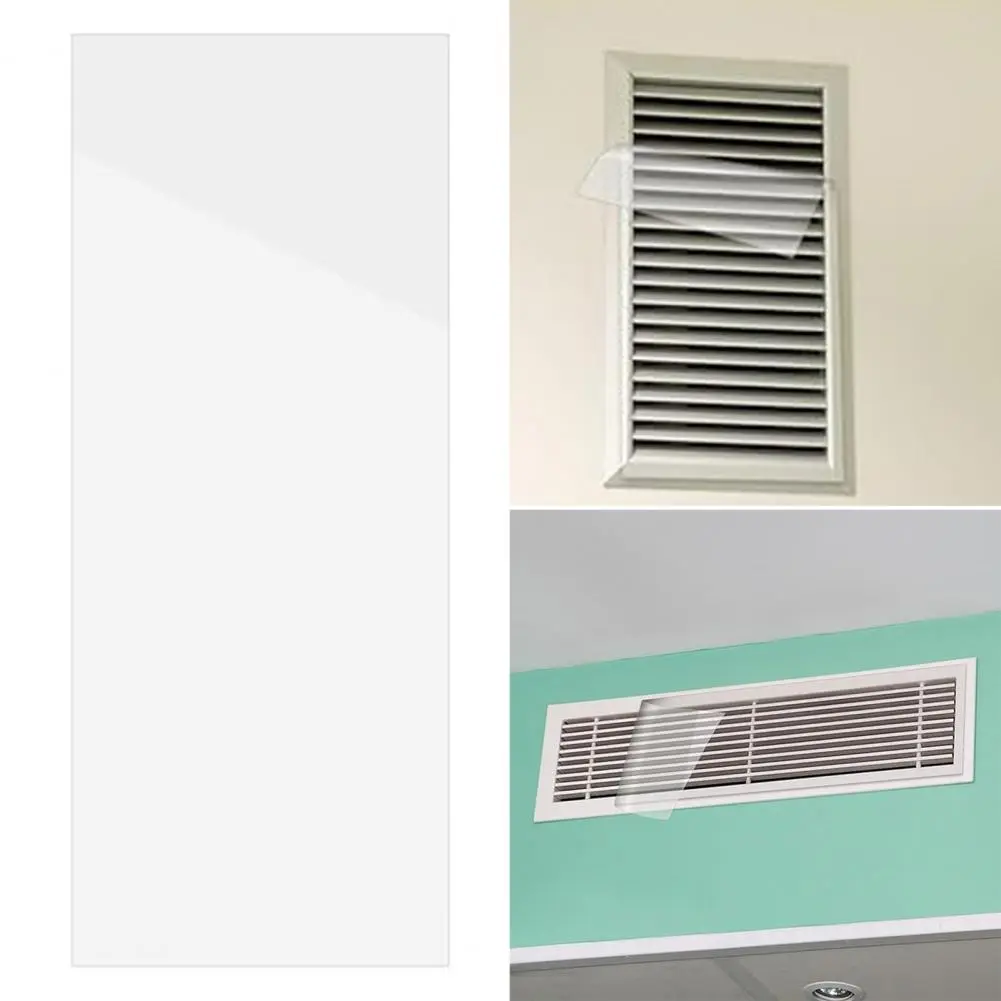 Vent Cover Kit 6-pack 8x15.5-inch Pet Vent Covers for Home Rv Hvac Ac Adhesive Air Register Sheets Floor Wall Ceiling Air Vent