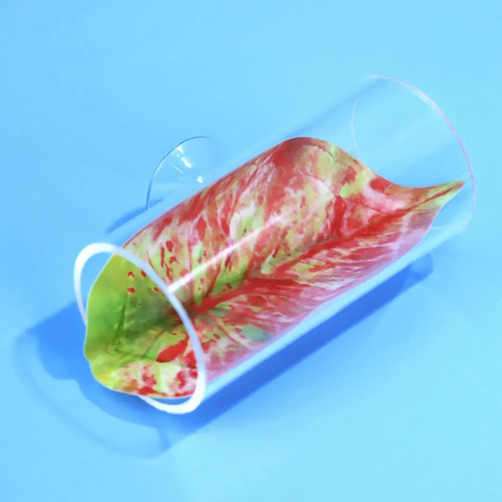 Betta Fish Safety Structure for Aquarium Aquarium Decor Set Betta Fish Leaf Pad Plastic Plants Hammock Tank for Natural for Fins