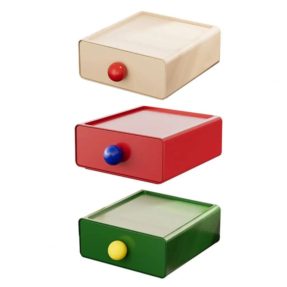 Moisture-proof Storage Container Stackable Drawer Storage Boxes for Desk Organization Capacity Waterproof Dust-proof Organizer