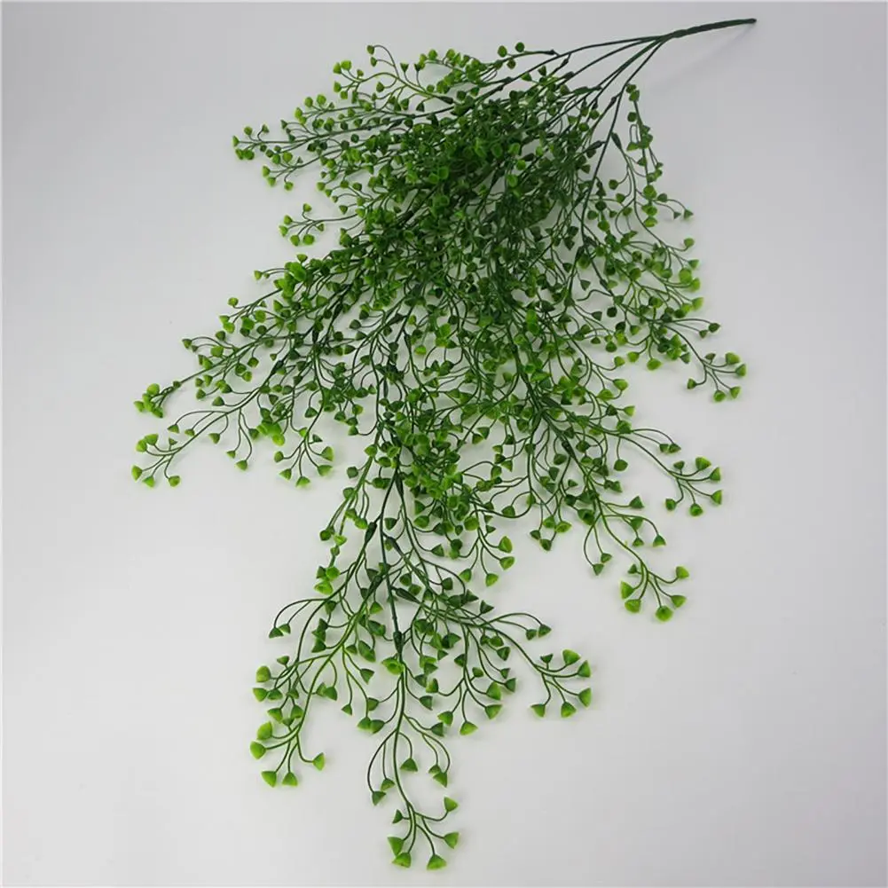 Maintenance-free Hanging Plant Realistic Faux Hanging Plant for Indoor Outdoor Decor Artificial Weeping Plant with Long for Home