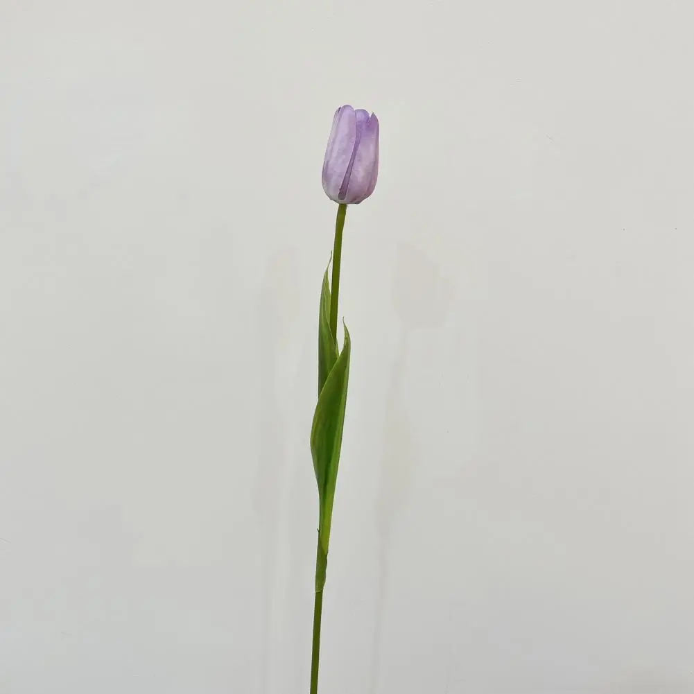 Fake Tulip Vibrant Simulated Tulips with Multi-layered Petals for Home Garden Decor Realistic Bright Colors Iron Wire Plastic