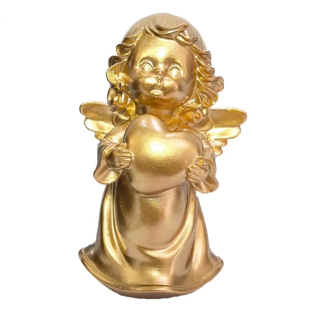 Angel Statue Cherub Figurine Set Praying Sleeping Angel Statues for Home Office Decoration Resin Sculptures for Shelf Desktop