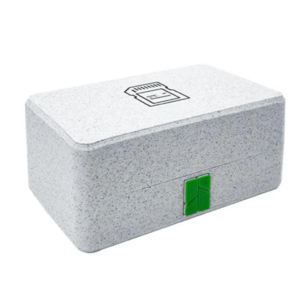 Waterproof Card Case Waterproof Memory Card Storage Box with Capacity Shock Resistant Holder for Sd Cards for Photographers