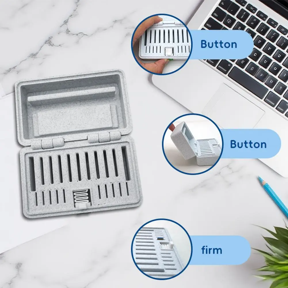 Waterproof Card Case Waterproof Memory Card Storage Box with Capacity Shock Resistant Holder for Sd Cards for Photographers