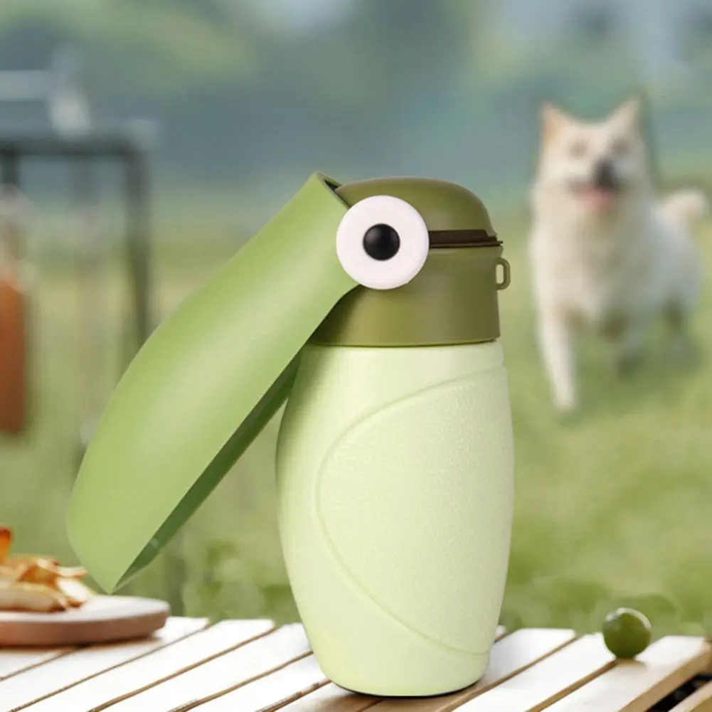 Durable Spill-proof Dog Water Bottle Portable Pet Water Dispenser with Collapsible Cup for Outdoor for Hiking for On-the-go