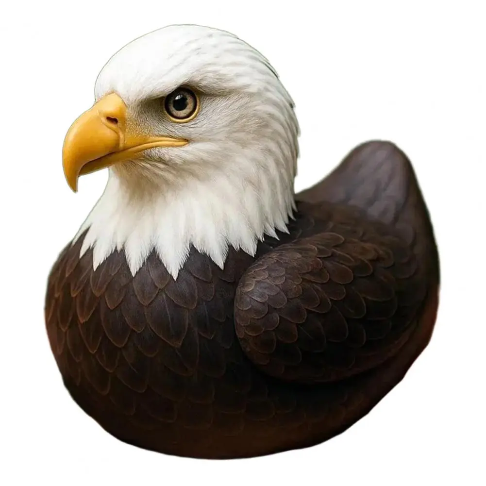 Unique Wildlife Decor Wildlife Duck Figurine Resin Eagle Ornament for Nature Lovers Tabletop Buffalo Sculpture Gift Wildlife