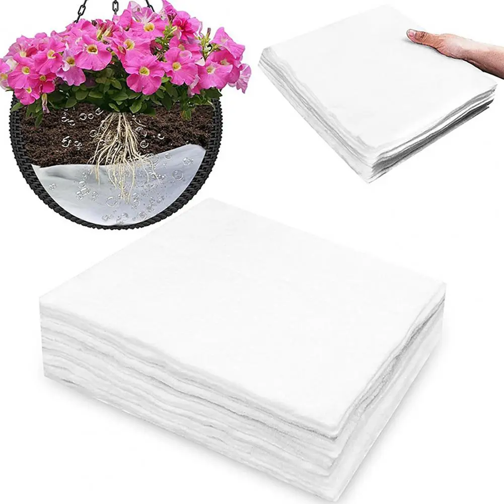 Easy to Use Plant Watering Solution Self Watering Hanging Basket Liner Set with Absorbent Mat for Moisture for Hanging for Easy