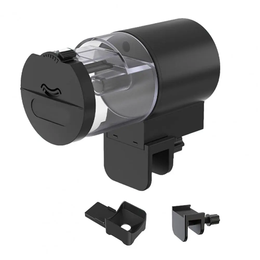 Automatic Fish Feeder, Smart Timer Auto Fish Food Dispenser with Battery, Easy Install for Aquarium Fish Tank