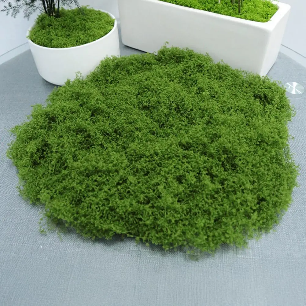 Realistic Artificial Moss Artificial Moss Decorations for Home Garden Faux Moss Ground Cover Green Plants Diy for Bonsai for Diy