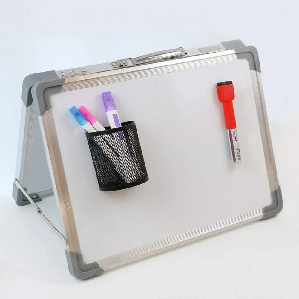 Storage Basket Capacity Black Mesh Pencil Cup Holder for Desk Organization Magnetic Makeup Brush Holder Metal Pen Organizer