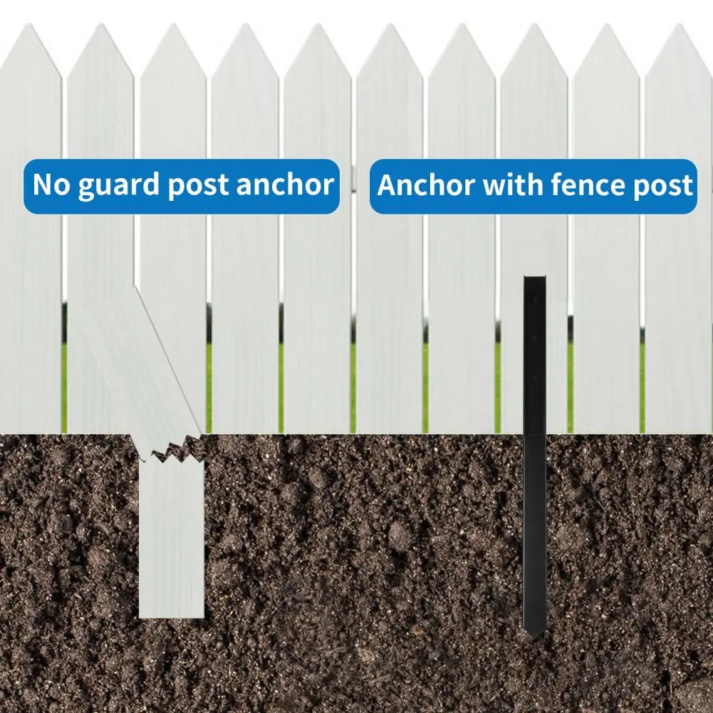 Heavy Duty Steel Column Repair Kit Heavy Duty Steel Fence Post Repair Kit for Enhanced Stability Easy Installation for Stronger