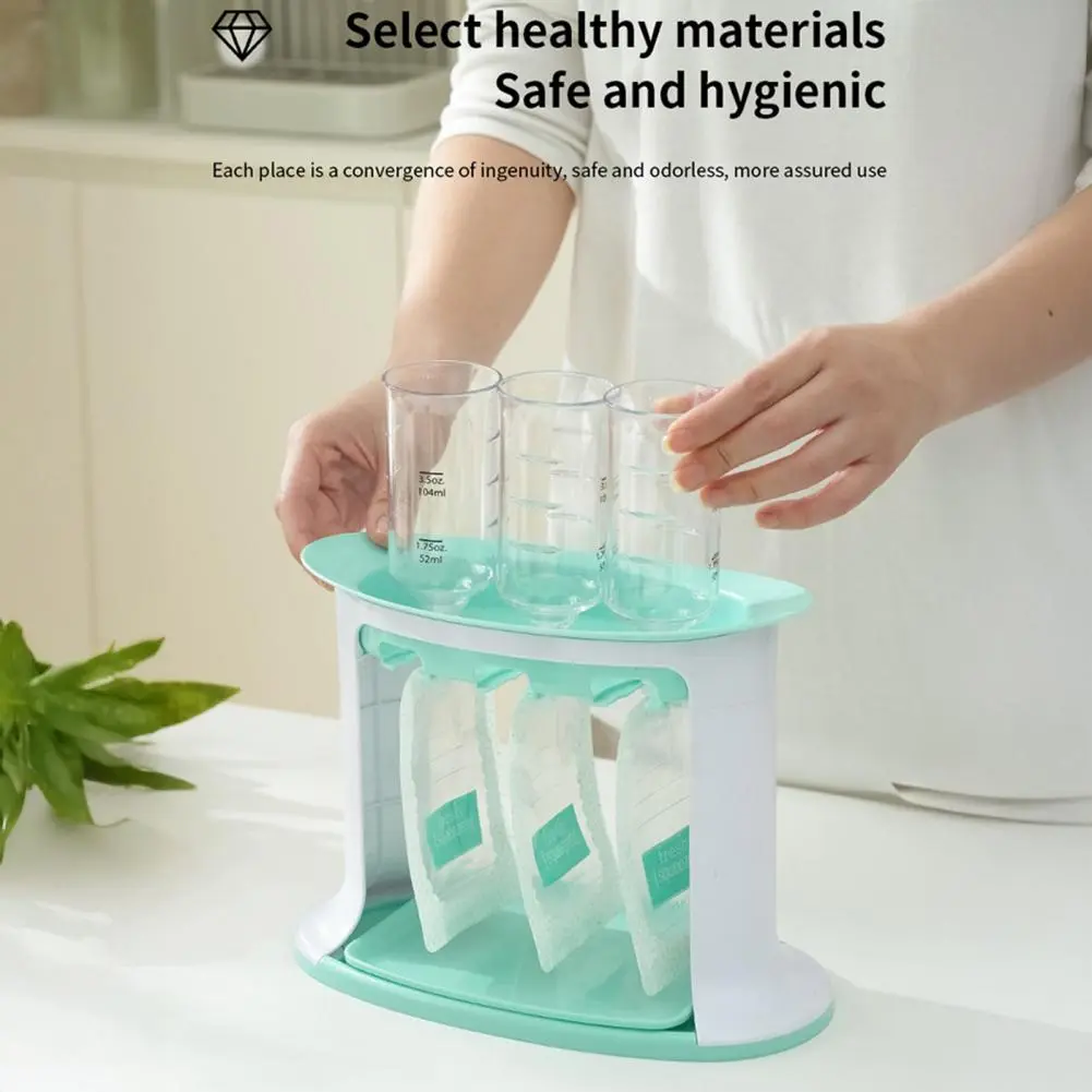 Food Squeeze Station with 5 Bags Bpa-free Homemade Baby Food Squeeze Station with Reusable Bags for Toddlers Dishwasher Safe