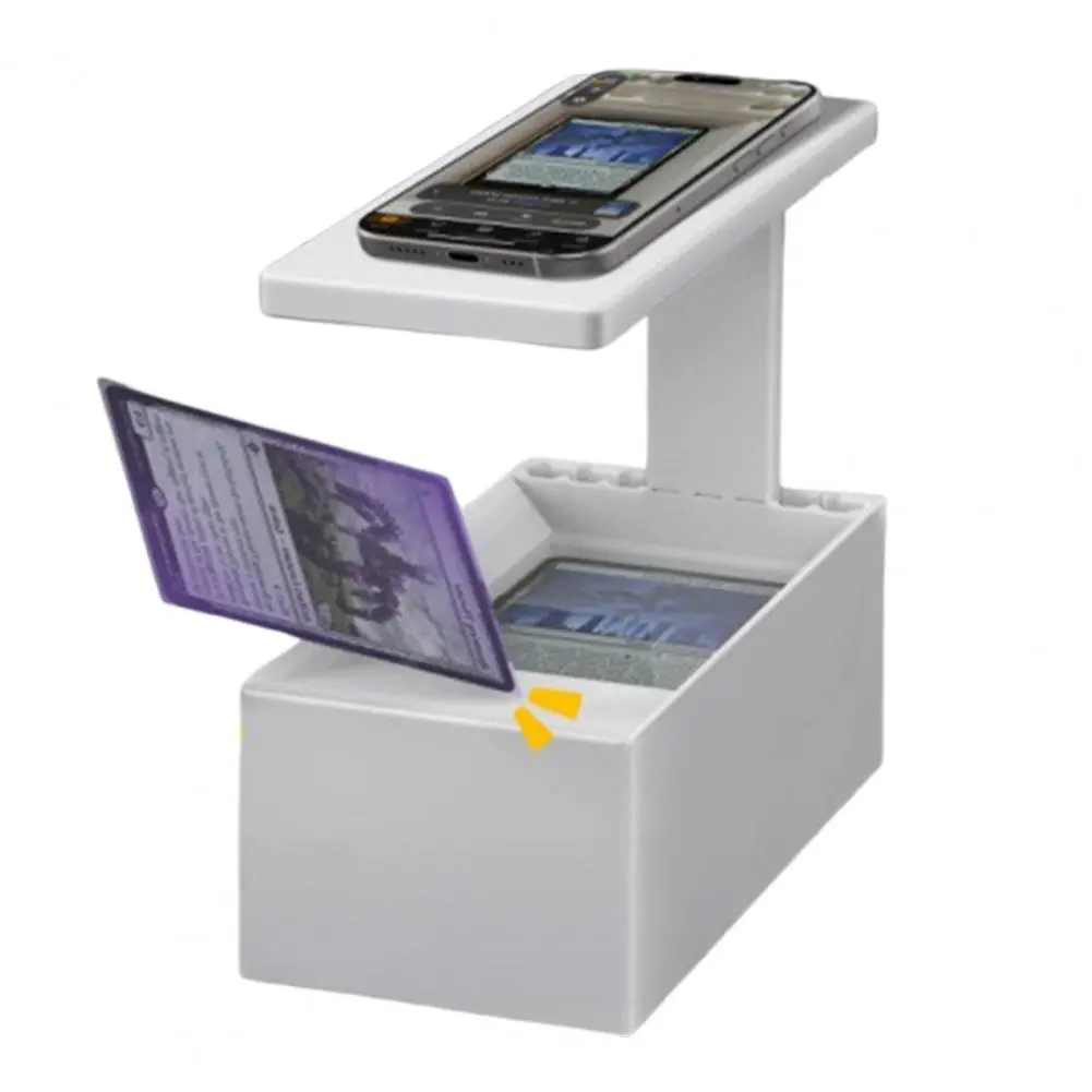 Trading Card Scan Stand Manabox Card Scanner Stand for Trading Cards with Phone Holder Universal Game Card for Standard for Game