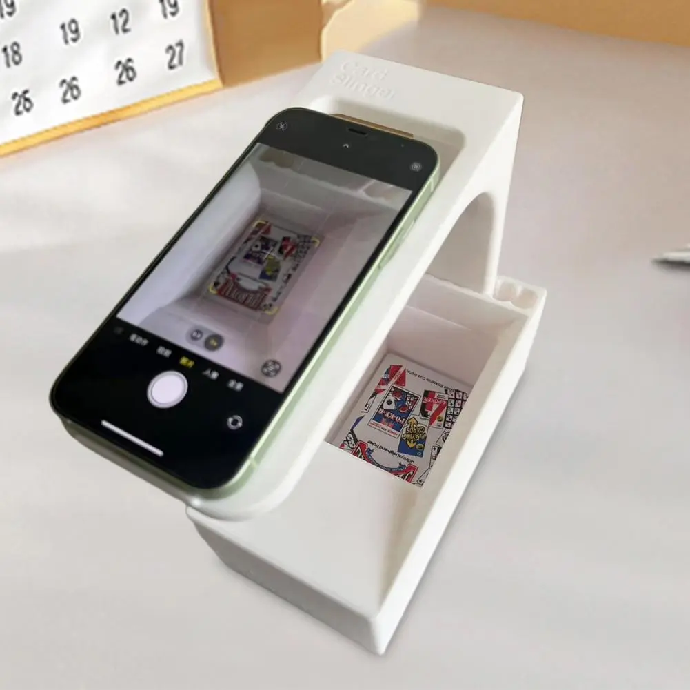 Trading Card Scan Stand Manabox Card Scanner Stand for Trading Cards with Phone Holder Universal Game Card for Standard for Game