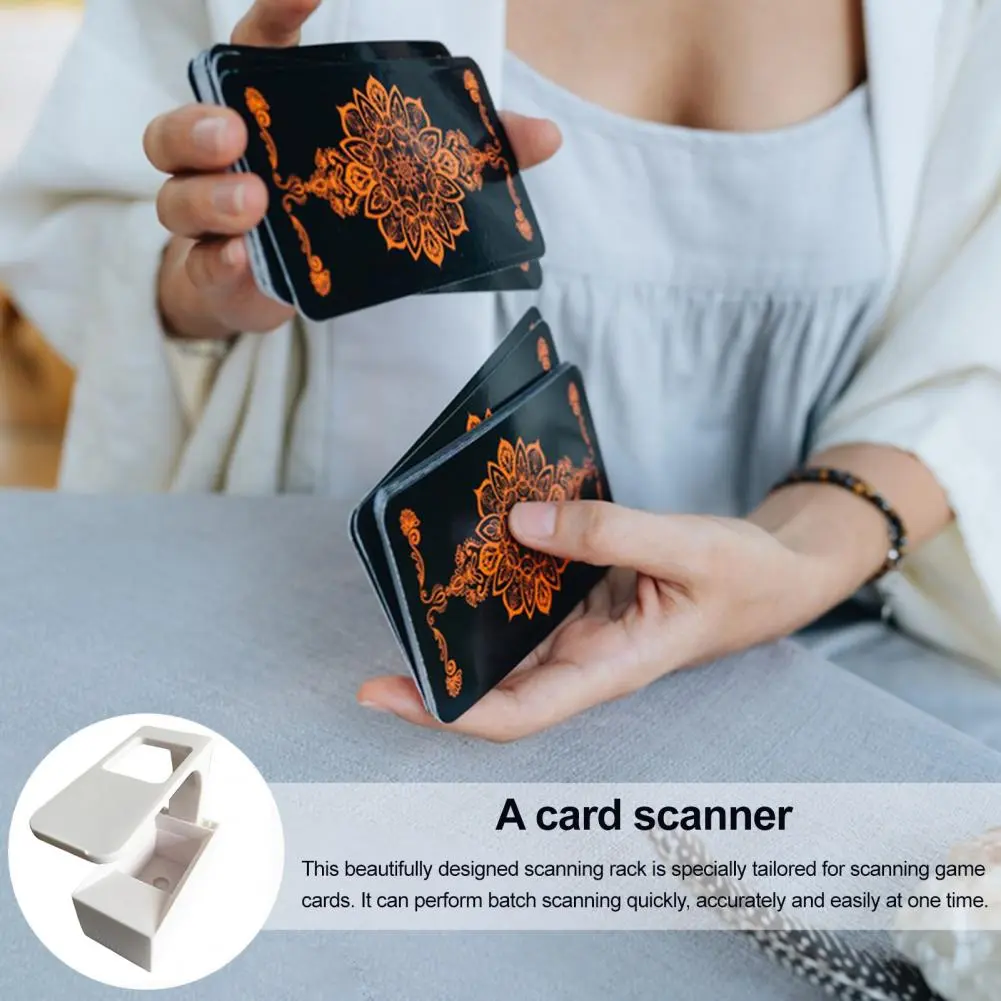 Trading Card Scan Stand Manabox Card Scanner Stand for Trading Cards with Phone Holder Universal Game Card for Standard for Game
