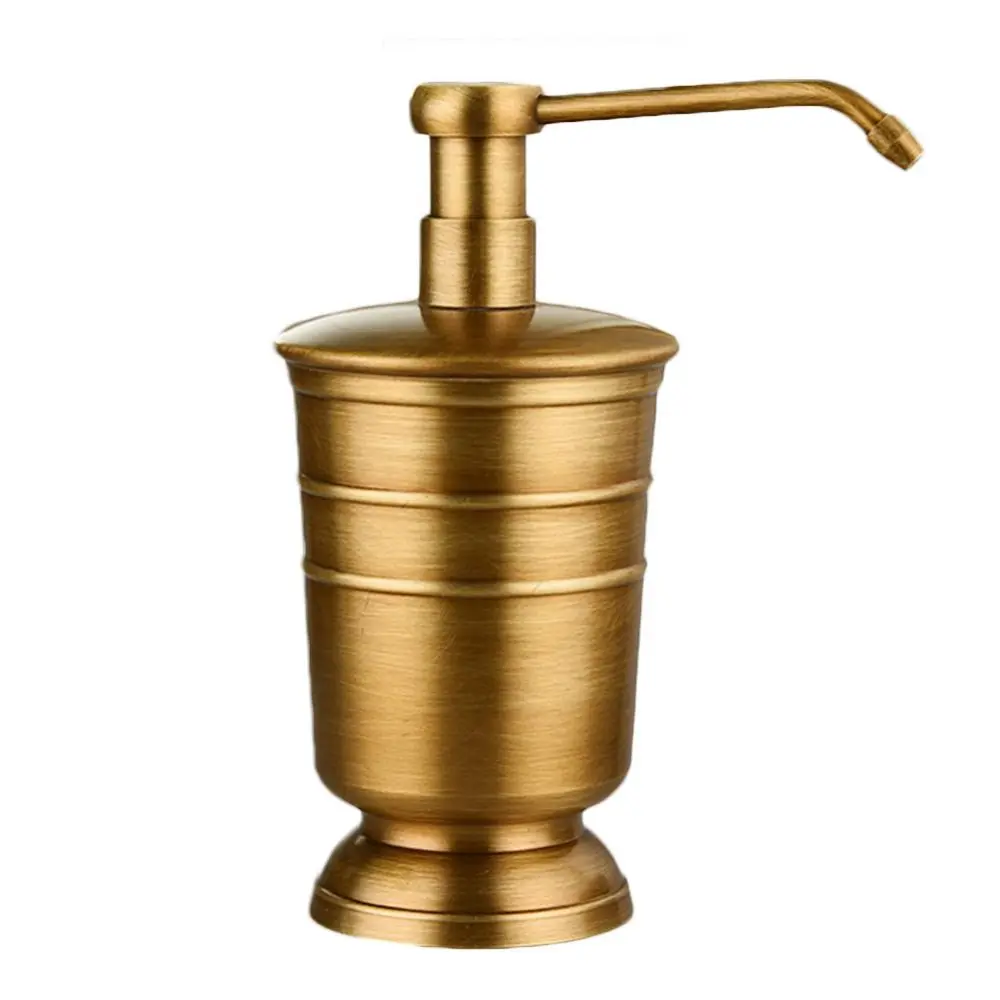1Pc Copper Mouth Cup Soap Dispenser Dish Toothbrush Holder Home Cleaning Supply