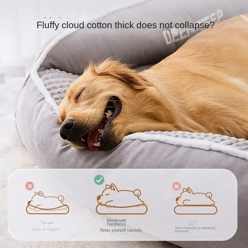 Dog Bed Small Dog for Winter Pet Warm Sofa Halloween Basket Mat Medium Cushions Big Cushion Puppy Accessories Large Dogs Bed