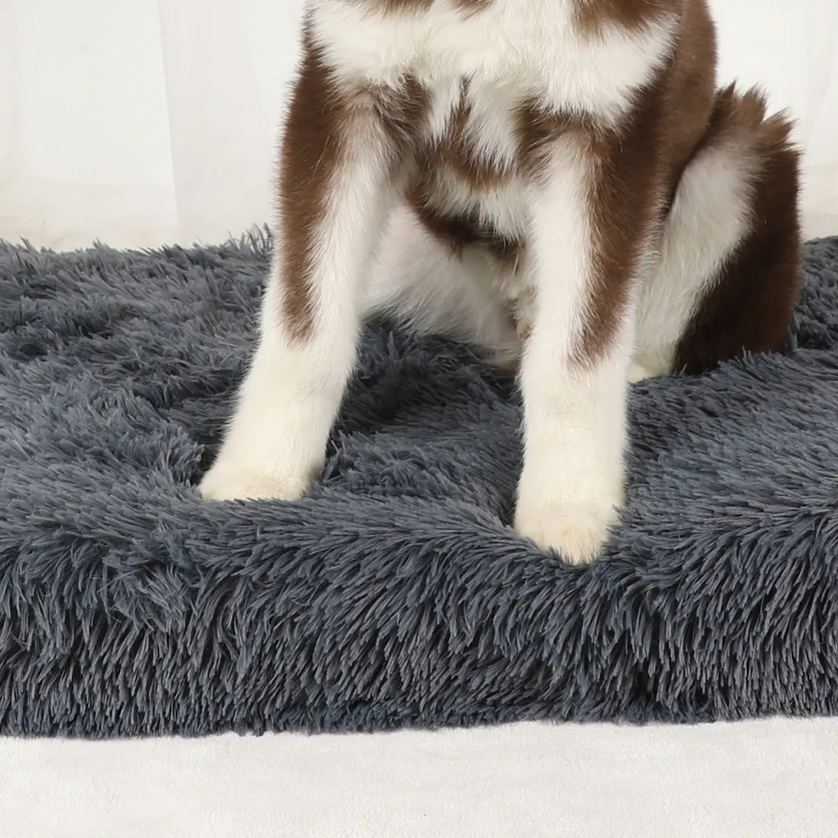Dog Mat Fluffy Bed Cushion Accessory Supplies Pets Dogs Accessories Basket Baskets Big Small Pet Products Large Beds Sofa Cats
