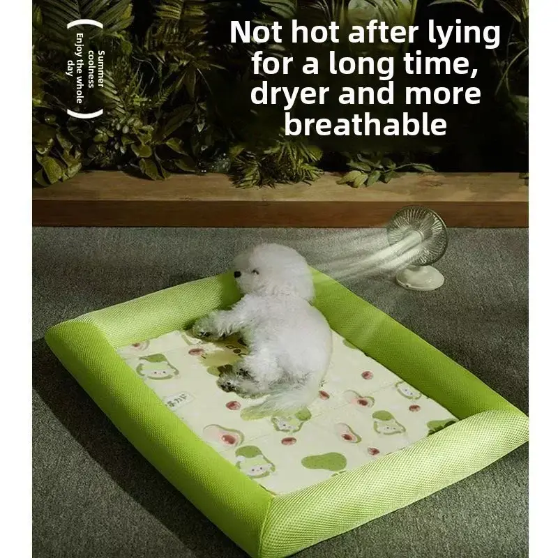 Summer for Dogs Large Breeds Cooling Mat Dog Accessories Bed Golden Retriever Big Baby Beds Small Petty Supplies Pets Home Sofa