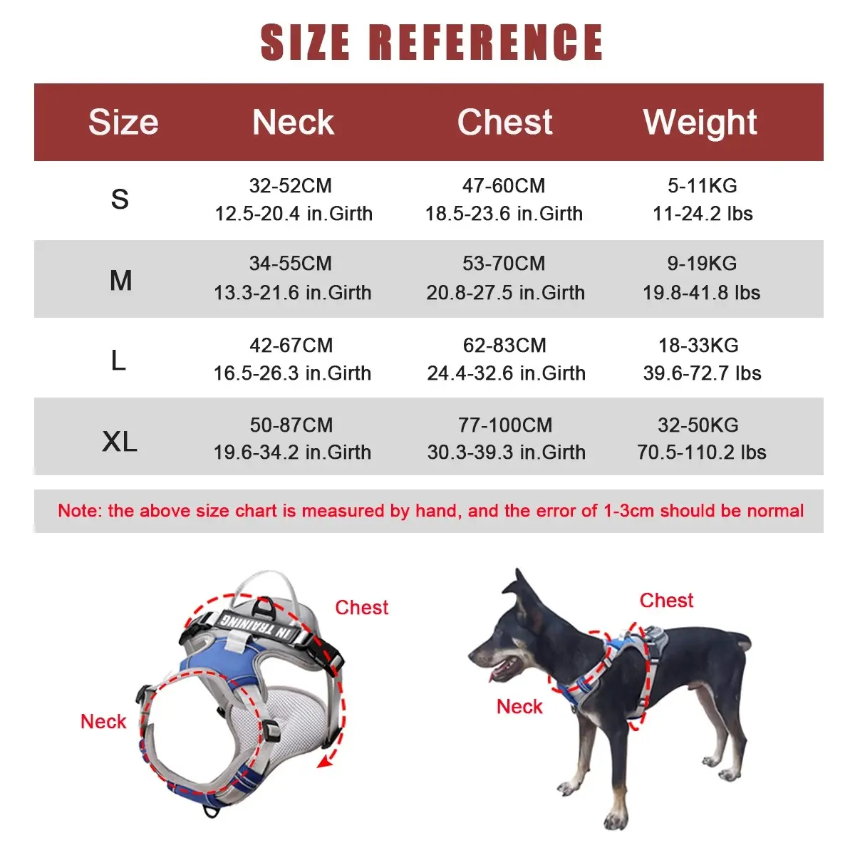 Dog Collar Big Harness Pet Products Supplies Puppy Accessories Pets Dogs Leash Collars Things Cats Small Chest Tactical Vest