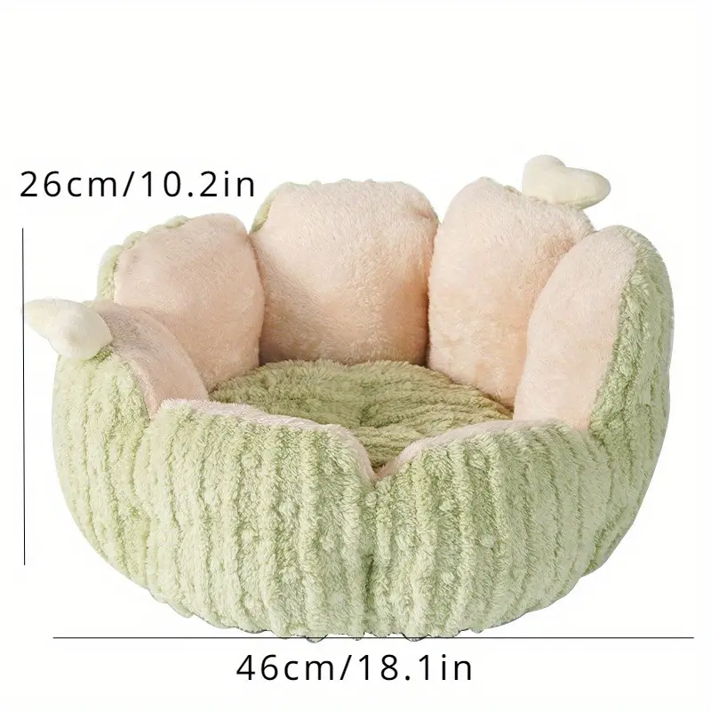 Cats Bed Plush Houses Warm Beds Winter Dog Mat Habitats All Pet Supplies House Accessories Basket Puppy Products Kitten Goods