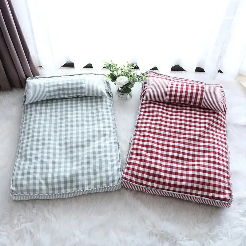 Cat Mat Winter Warm Beds Cats Cushions Kitten Bed Houses and Habitats Basket House Things Puppy Accessories All Pet Products