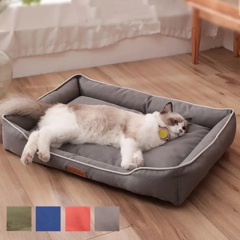 Cats Accessories Puppy Bed Pet Beds All Houses and Habitats Goods Accessory Kitten Supplies Things Dog Products House Basket Mat