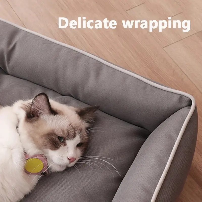 Cats Accessories Puppy Bed Pet Beds All Houses and Habitats Goods Accessory Kitten Supplies Things Dog Products House Basket Mat
