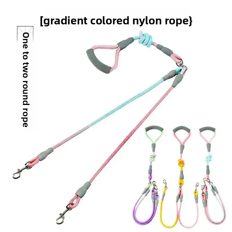Puppy Accessories Flexi Suit for Dog Pet Supplies Dogs Collar Leash Collars Accessory Big Harness Double-headed traction rope