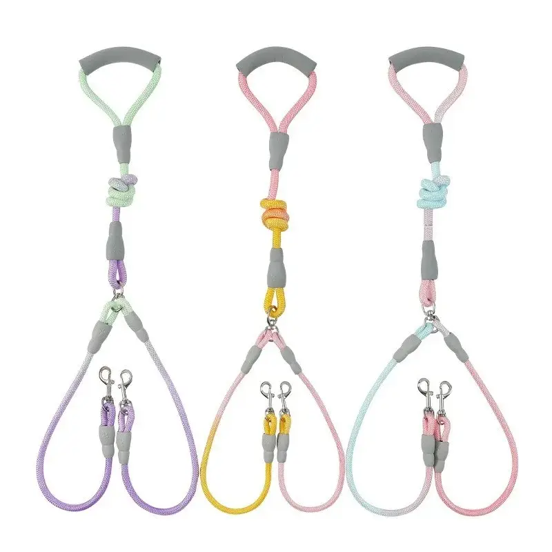 Puppy Accessories Flexi Suit for Dog Pet Supplies Dogs Collar Leash Collars Accessory Big Harness Double-headed traction rope