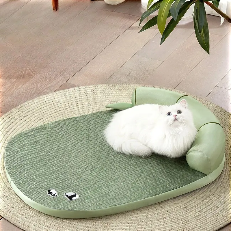 Summer Supplies for Dogs Cooling Mat Labrador Goods Animals Dog House Indoor Beds Tiny Pets Accessories Bed Big Pet Products Pup