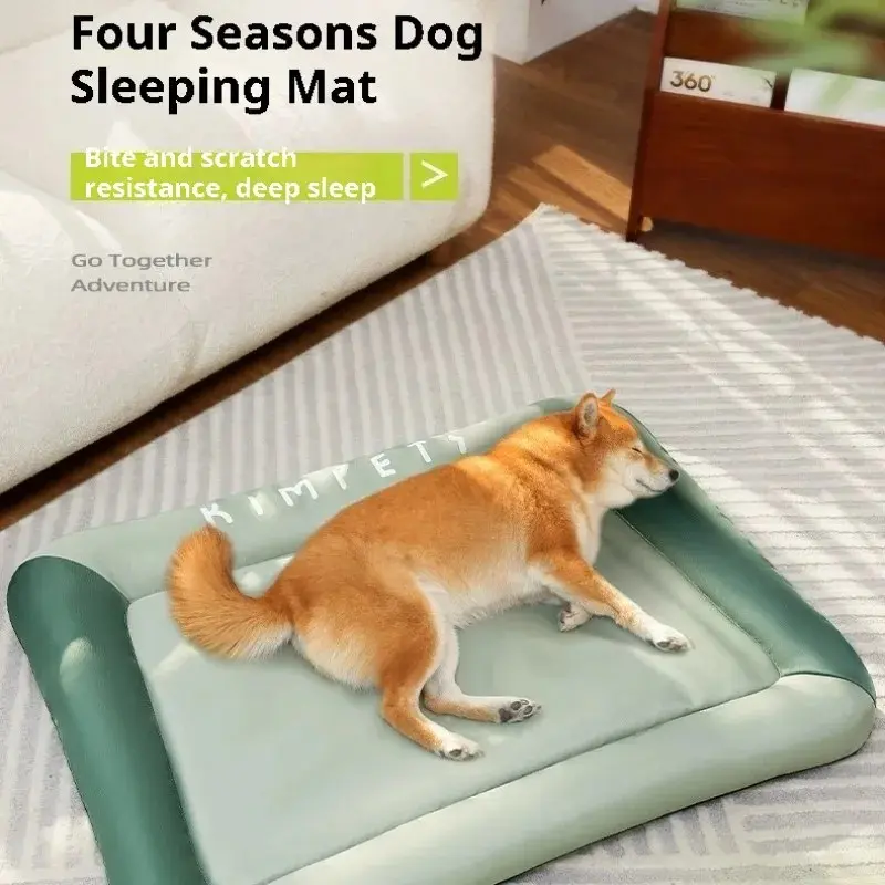 Bed for Dog Accessories Large Dogs Medium Supplies Flannel Beds Sofa Pet Products Animals House Indoor Labrador Small Pets