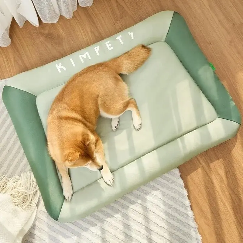 Bed for Dog Accessories Large Dogs Medium Supplies Flannel Beds Sofa Pet Products Animals House Indoor Labrador Small Pets