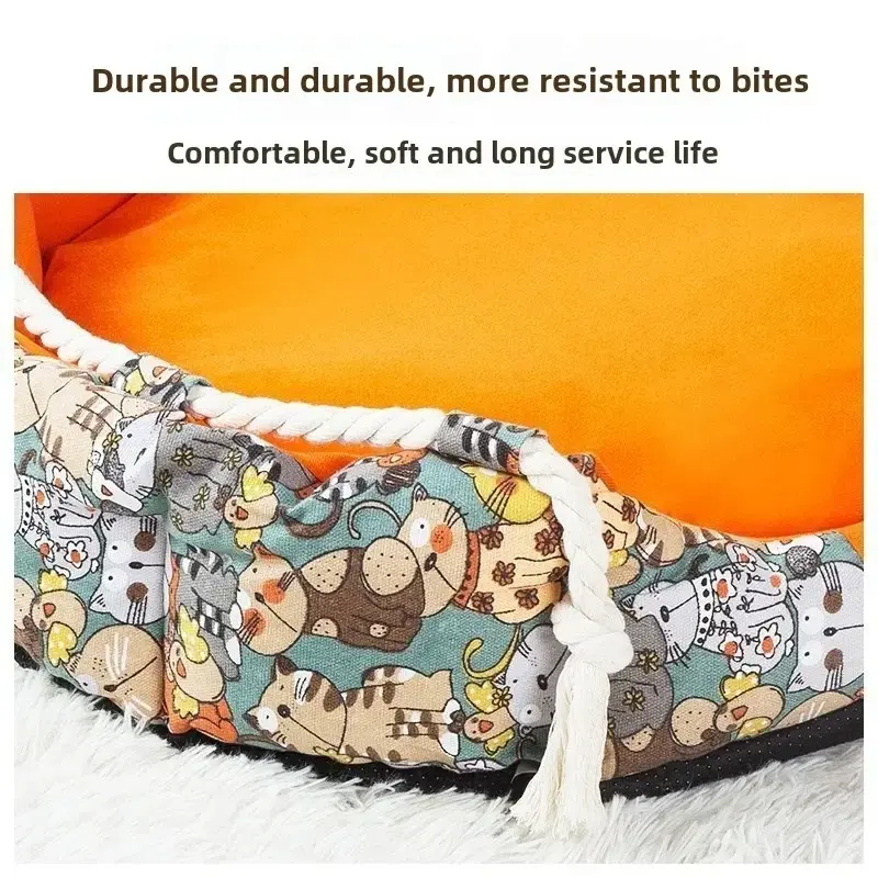 Dog Beds Bed for Dogs Accessories Large Supplies So Pets Mattress Pet House Convertible Sofa Bed mats Bedd Cushions Queen Dog's