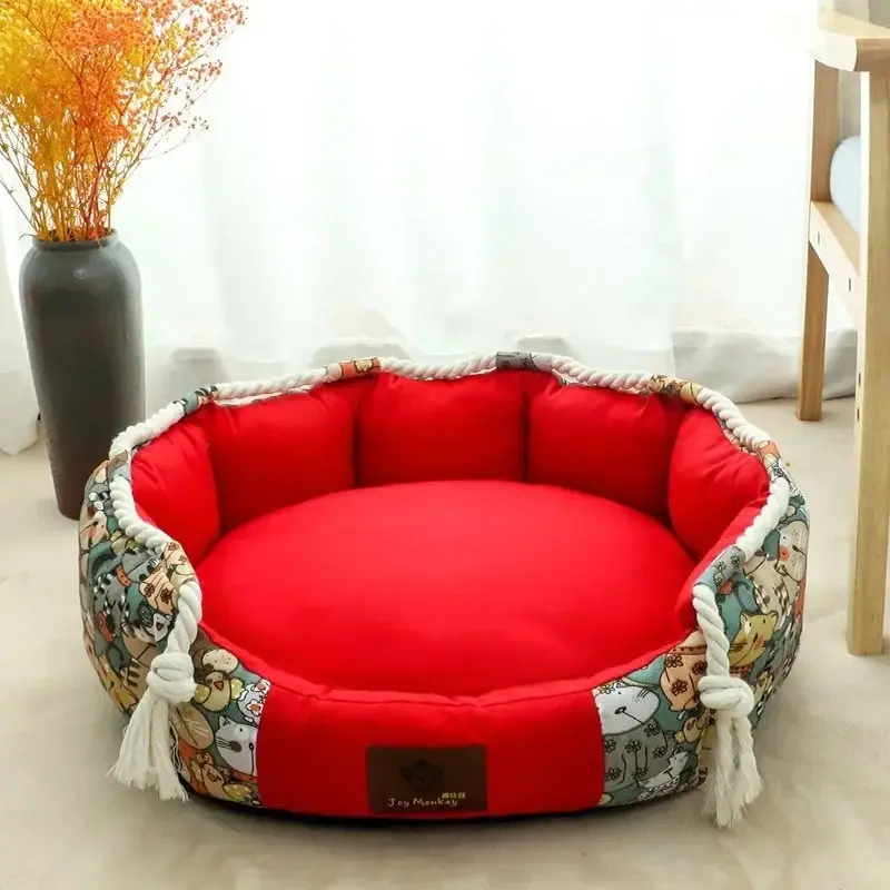 Dog Beds Bed for Dogs Accessories Large Supplies So Pets Mattress Pet House Convertible Sofa Bed mats Bedd Cushions Queen Dog's