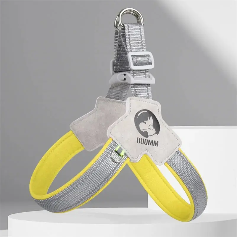 Dogs Harness Dog Supplies Straps Leash Automatic Lanyard Pet Customized Collar Classic Chest Pets Accessories Suit Choker Vests