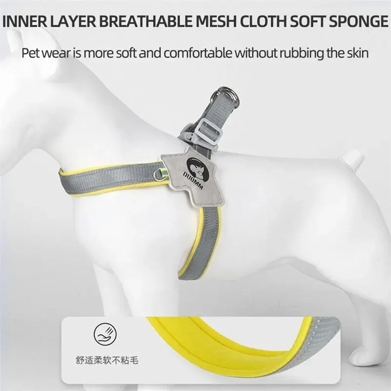 Dogs Harness Dog Supplies Straps Leash Automatic Lanyard Pet Customized Collar Classic Chest Pets Accessories Suit Choker Vests