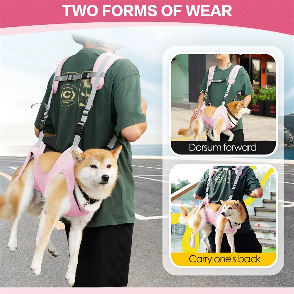 Pet Backpack Basket for Dog Things Dogs Pets Accessories Carriers Bags Cats Carrying Transport Bag Supplies Products Home Garden
