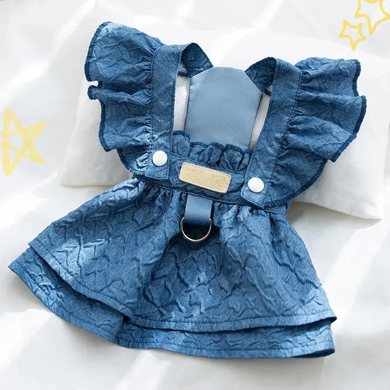 Dog Clothing Summer Clothes Dresses for Dogs Pets Dress Pet Puppy Small Apparel Apparels Supplies Products Home Garden