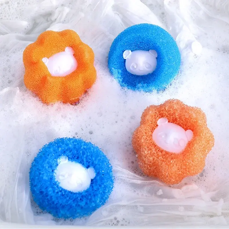 Reusable Balls Pet Hair Remover Wool Sticker Cat Hair Remover Pet Fur Lint Catcher Cleaning Tools Laundry Washing Machine Filter