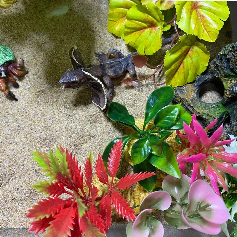 Aquarium Decor Artificial Water Weeds Lucky Bamboo Ornament Aquatic Plant Fish Tank Grass Decoration Accessories